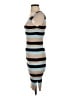 BCBGMAXAZRIA Stripes Blue Cocktail Dress Size S - photo 5