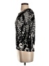 Joseph A. Animal Print Black Cardigan Size S - photo 5