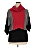 Sharagano Color Block Red Pullover Sweater Size XL - photo 1