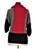 Sharagano Color Block Red Pullover Sweater Size XL - photo 2