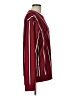 Shein Stripes Burgundy Pullover Sweater Size L - photo 4