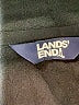 Lands' End 100% Polyester Solid Black Track Jacket Size 1X - photo 6