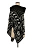 rue21 100% Acrylic Black Poncho One size - photo 1