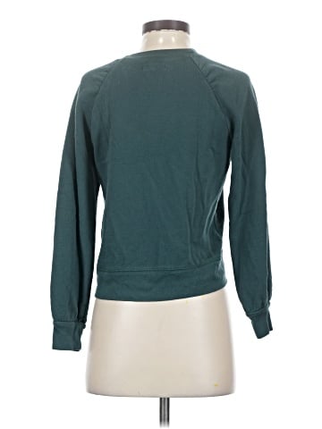 Madewell Gathered Puff-Sleeve Sweatshirt (view 2)