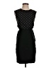 Ann Taylor LOFT 100% Polyester Polka Dots Black Cocktail Dress Size 00 - photo 1