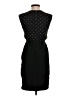 Ann Taylor LOFT 100% Polyester Polka Dots Black Cocktail Dress Size 00 - photo 2
