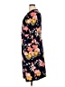 Eliza J Floral Black Casual Dress Size 16 - photo 5