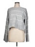 Pink Rose Gray Pullover Sweater Size L - photo 1