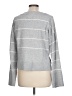 Pink Rose Gray Pullover Sweater Size L - photo 2