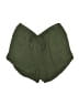 Mossimo Supply Co. 100% Rayon Solid Green Shorts Size XS - photo 1