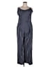 Ci Sono Stripes Blue Casual Dress Size 3X - photo 1
