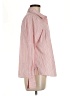 White Stag Stripes Pink Long Sleeve Button-Down Shirt Size M - photo 4