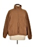 Old Navy 100% Polyester Solid Brown Faux Fur Jacket Size XL - photo 1