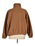 Old Navy 100% Polyester Solid Brown Faux Fur Jacket Size XL - photo 2