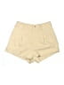 Shein 100% Polyester Solid Tan Khaki Shorts Size S - photo 1
