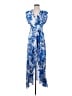 Eliza J 100% Polyester Blue Cocktail Dress Size 2 (petite) - photo 1