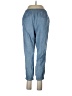 Point Sur 100% Cotton Blue Casual Pants Size 10 - photo 2