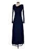 Unbranded Solid Blue Casual Dress Size S - photo 2