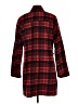 I. Joah 100% Polyester Plaid Red Coat Size L - photo 2