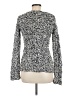City Unltd Animal Print Silver Pullover Sweater Size M - photo 2
