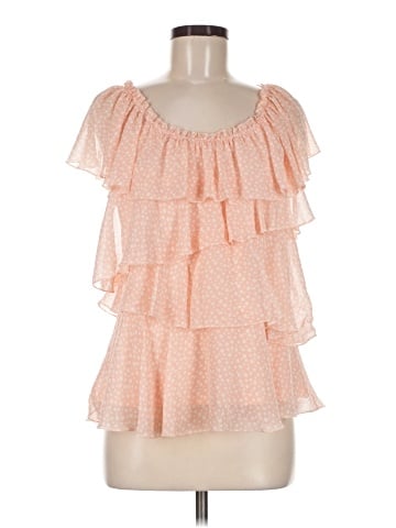 Willi Smith Short Sleeve Blouse (view 1)