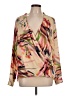 HD in Paris 100% Polyester Tan 3/4 Sleeve Blouse Size 12 - photo 1