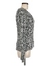 City Unltd Animal Print Silver Pullover Sweater Size M - photo 4