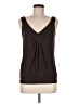 MICHAEL Michael Kors Brown Sleeveless Blouse Size M - photo 1