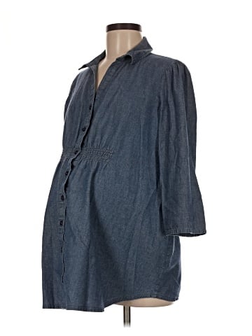 Motherhood 3/4 Sleeve Blouse (view 1)