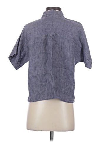 Eileen Fisher Short Sleeve Button-Down Shirt (view 2)