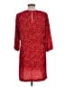 Cooperative 100% Polyester Hearts Red Casual Dress Size L - photo 2