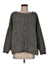 American Eagle Outfitters 100% Polyester Tweed Gray Pullover Sweater Size M - photo 1