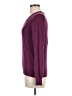 Moda International Solid Purple Pullover Sweater Size M - photo 5