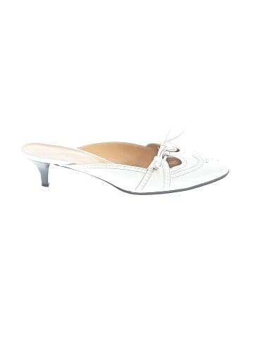 Hermès Vintage Leather Brogue Mules (view 1)
