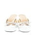 Hermès White Vintage Leather Brogue Mules Size EU 37 - photo 2