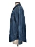 Express Blue Long Sleeve Button-Down Shirt Size M - photo 5