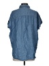 J. McLaughlin Blue Short Sleeve Blouse Size XS - photo 2
