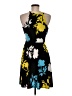 Bar III Print Black Cocktail Dress Size M - photo 2