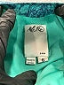 Ali Ro 100% Silk Paisley Teal Cocktail Dress Size 6 - photo 7