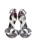 Burberry Metallic Silver Pink Bow Check Sandals  Size EU 36 1/2 - photo 2