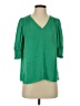 Maison d' Amelie 100% Polyester Green 3/4 Sleeve Blouse Size S - photo 1