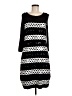 Madison Stripes Black Casual Dress Size M - photo 1
