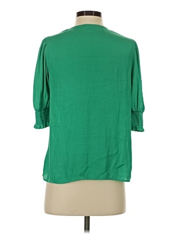Maison d' Amelie 3/4 Sleeve Blouse (view 2)