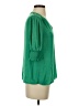 Maison d' Amelie 100% Polyester Green 3/4 Sleeve Blouse Size S - photo 4