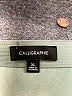 Calligraphie 100% Polyester Metallic Silver Casual Skirt Size XL - photo 4