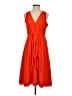 J.Crew Orange Casual Dress Size 2 - photo 1