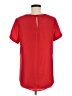 MICHAEL Michael Kors 100% Polyester Red Short Sleeve Top Size M - photo 2