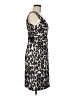 Kay Unger 100% Polyester Animal Print Gray Cocktail Dress Size 8 - photo 4