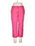 Talbots Solid Pink Casual Pants Size 12 - photo 1
