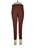 Lou & Grey Solid Brown Active Pants Size L - photo 1
